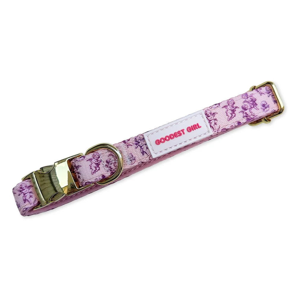 Cupid's Pup Adjustable Dog Collar - Goodest Girl
