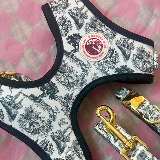 Pup de Jouy Adjustable Dog Harness