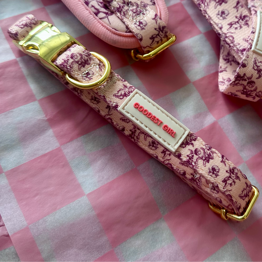 Cupid's Pup Adjustable Dog Collar - Goodest Girl 